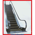 Indoor Commercial Escalator Lift with Etched Stainless Steel Landing Plate